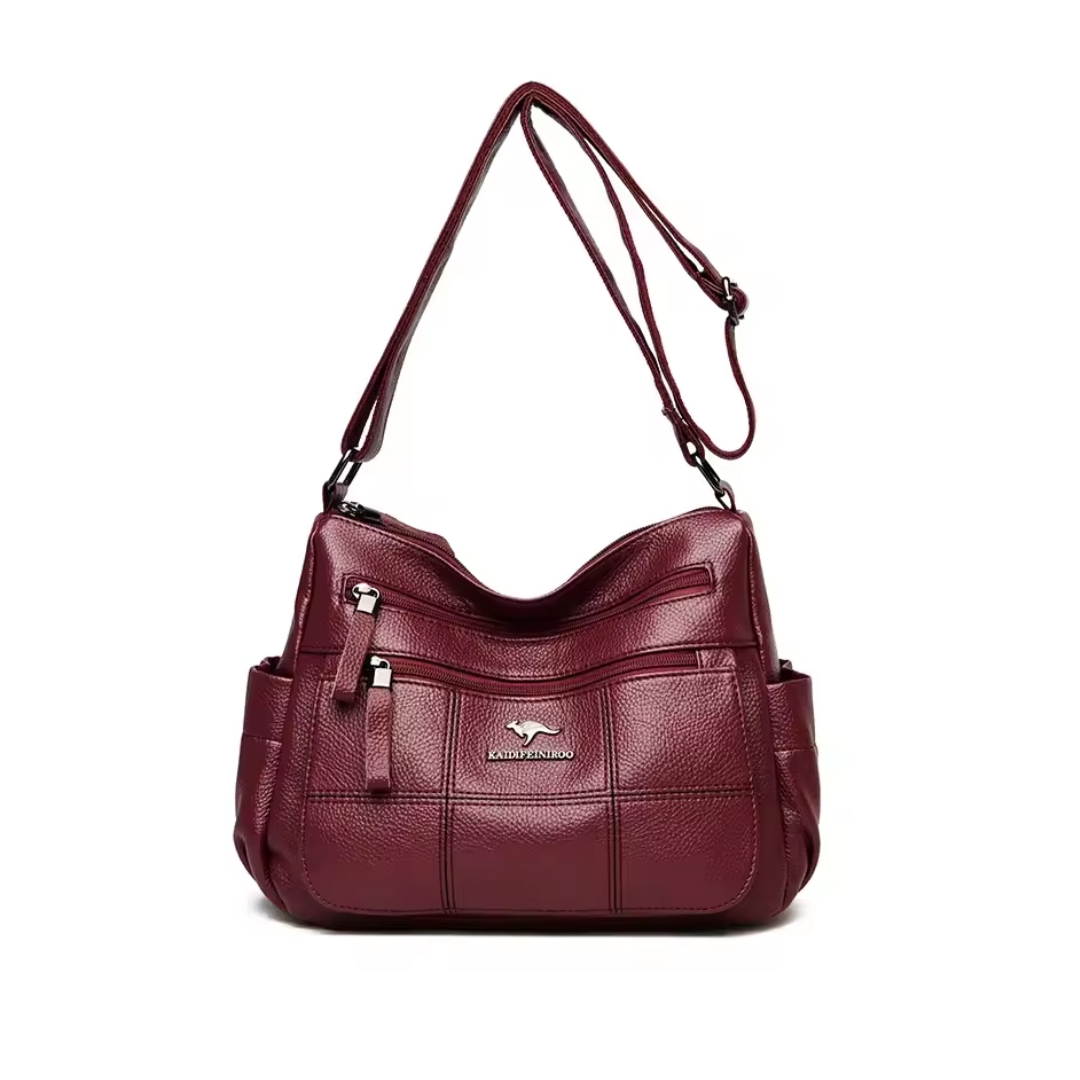 Soft Zip Shoulder Bag