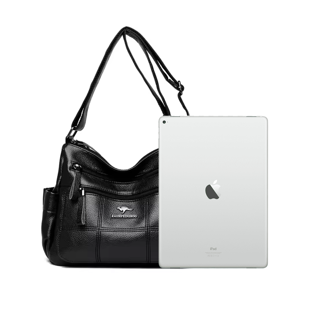 Soft Zip Shoulder Bag